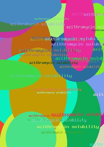 AZITHROMYCIN SOLUBILITY